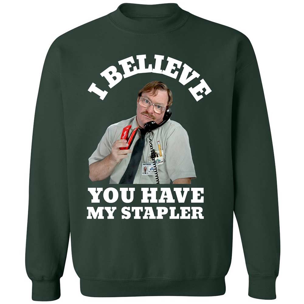 Classic Unisex Sweatshirt - QDR9LBFN - Forest Green - 5