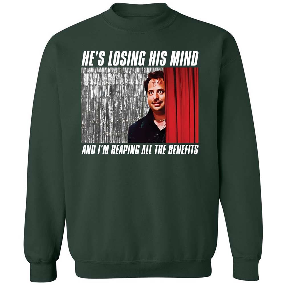 Classic Unisex Sweatshirt - FLWQJEGJ - Forest Green - 5