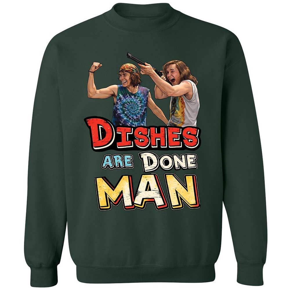 Classic Unisex Sweatshirt - FZUNHL9V - Forest Green - 5