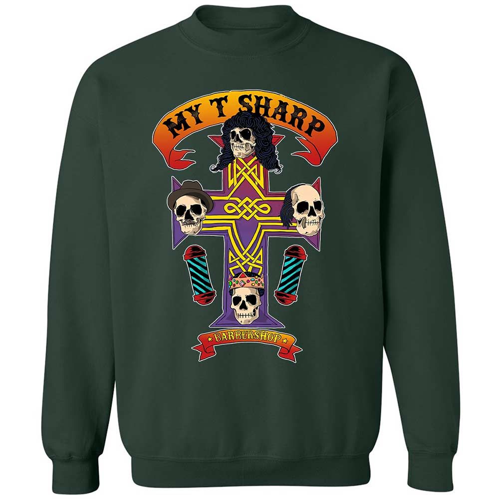 My-T-Sharp Barbershop - Forest Green - 5