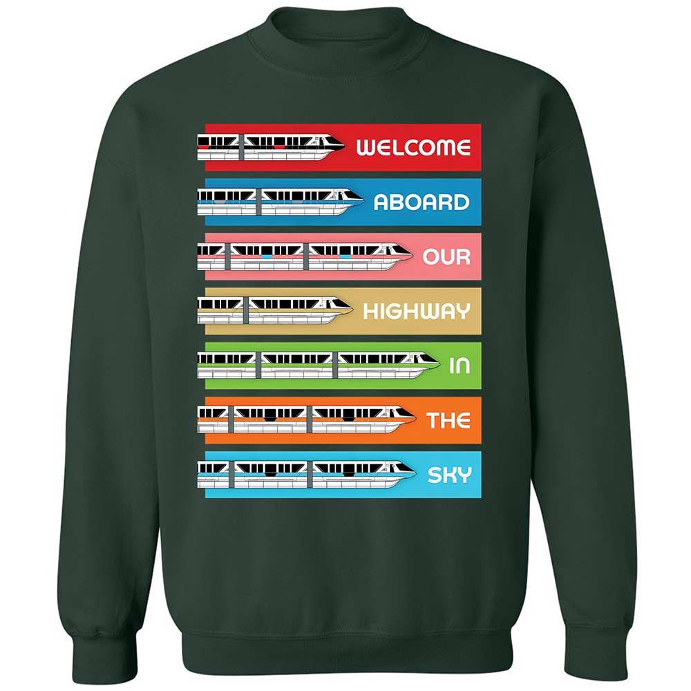 Classic Unisex Sweatshirt - Black - Forest Green - 5