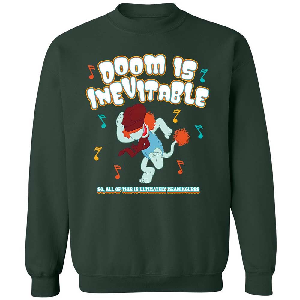Classic Unisex Sweatshirt - BJM56HHD - Forest Green - 5