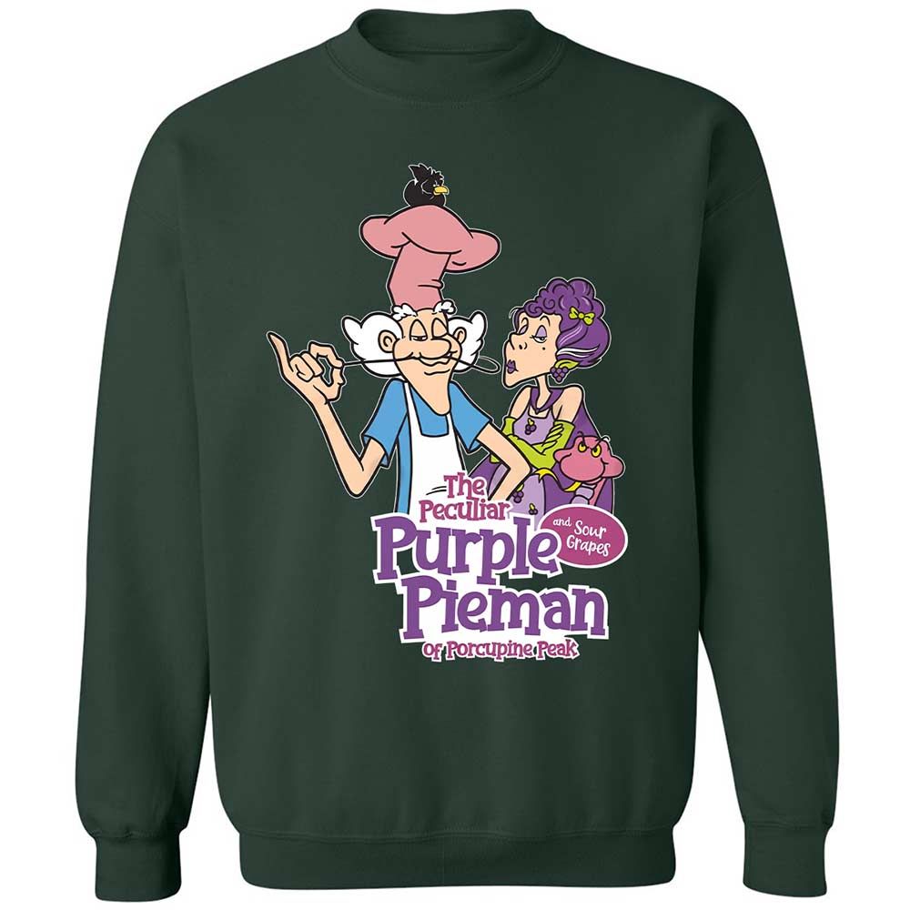 The Peculiar Purple Pie Man - Forest Green - 5