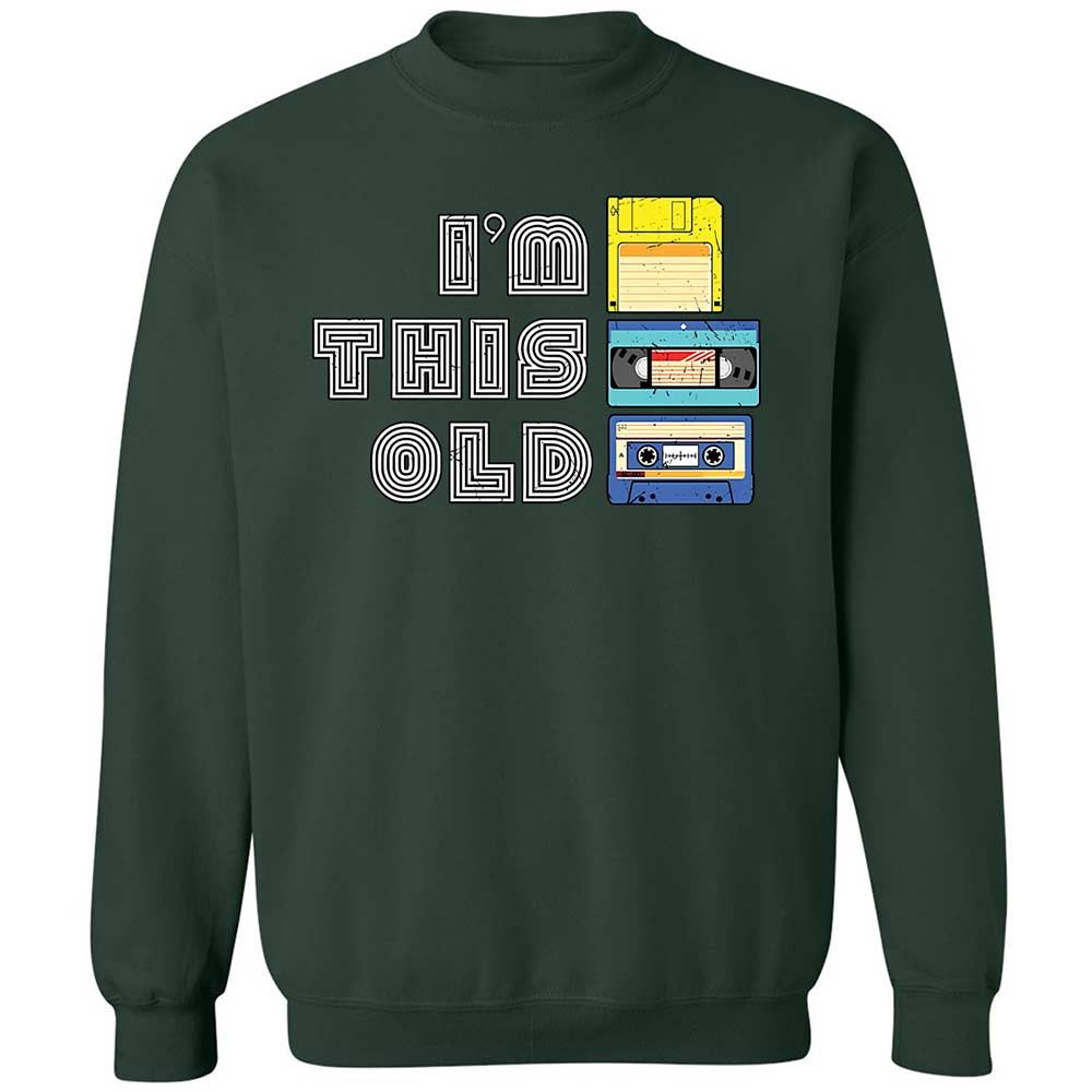 Classic Unisex Sweatshirt - Black - Forest Green - 5