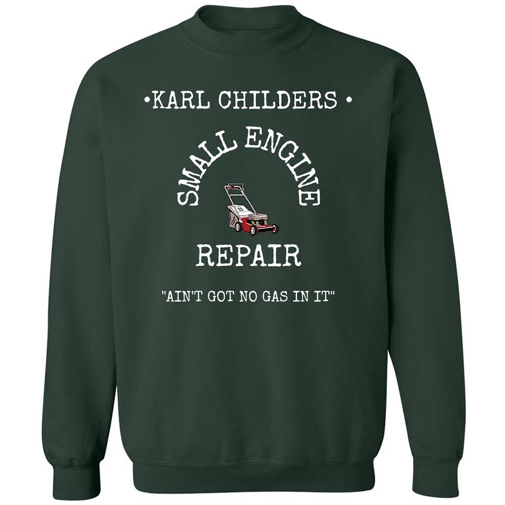 Classic Unisex Sweatshirt - ECHF6SL9 - Forest Green - 5
