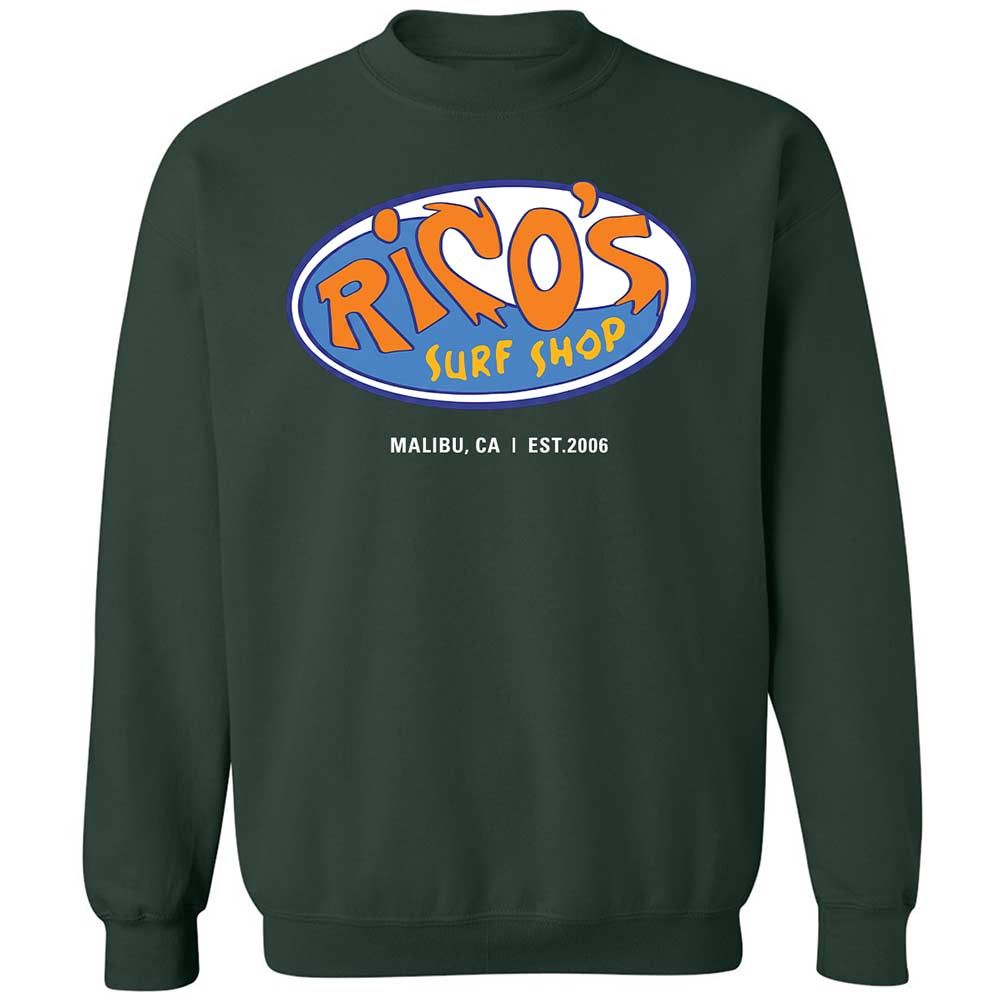 Rico's Surf Shop - Forest Green - 5