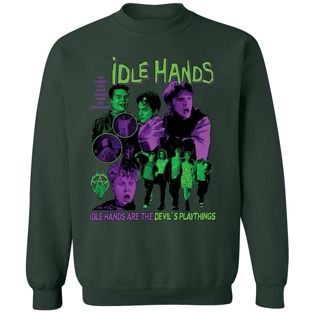Idle hands are the Devil's playthings - Forest Green - 5