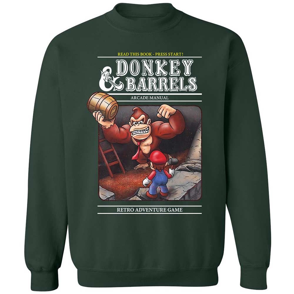 Classic Unisex Sweatshirt - 3BBUJN9D - Forest Green - 5
