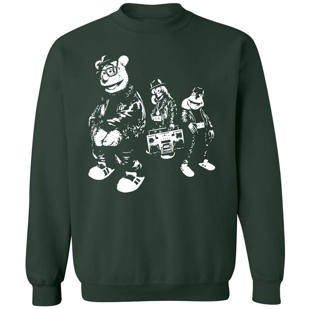 The muppets gang - Forest Green - 5