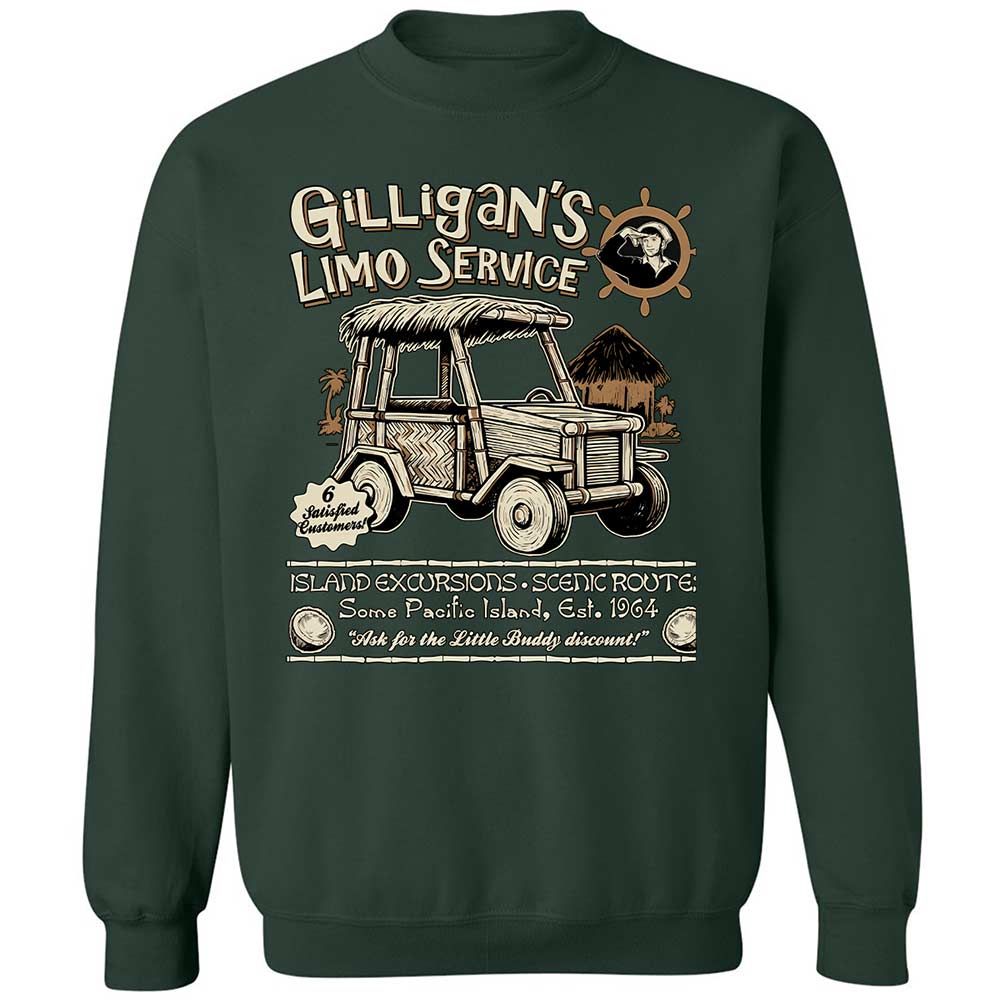 Classic Unisex Sweatshirt - 8X6E6R3T - Forest Green - 5