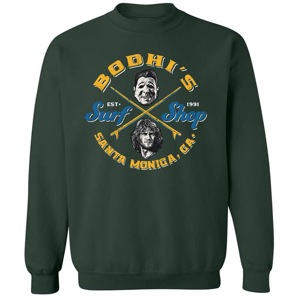 Classic Unisex Sweatshirt - QHDZ6SWJ - Forest Green - 5