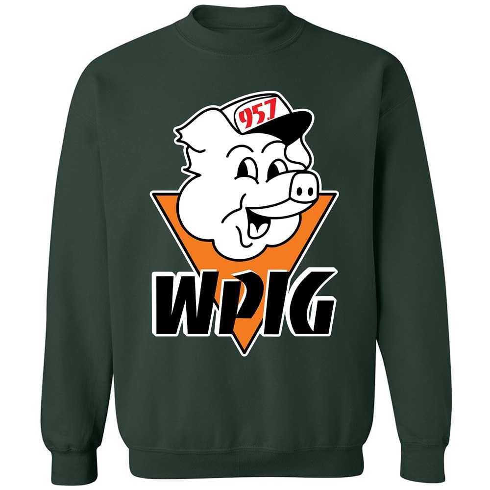 Wpig 95.7 Radio Station - Forest Green - 5