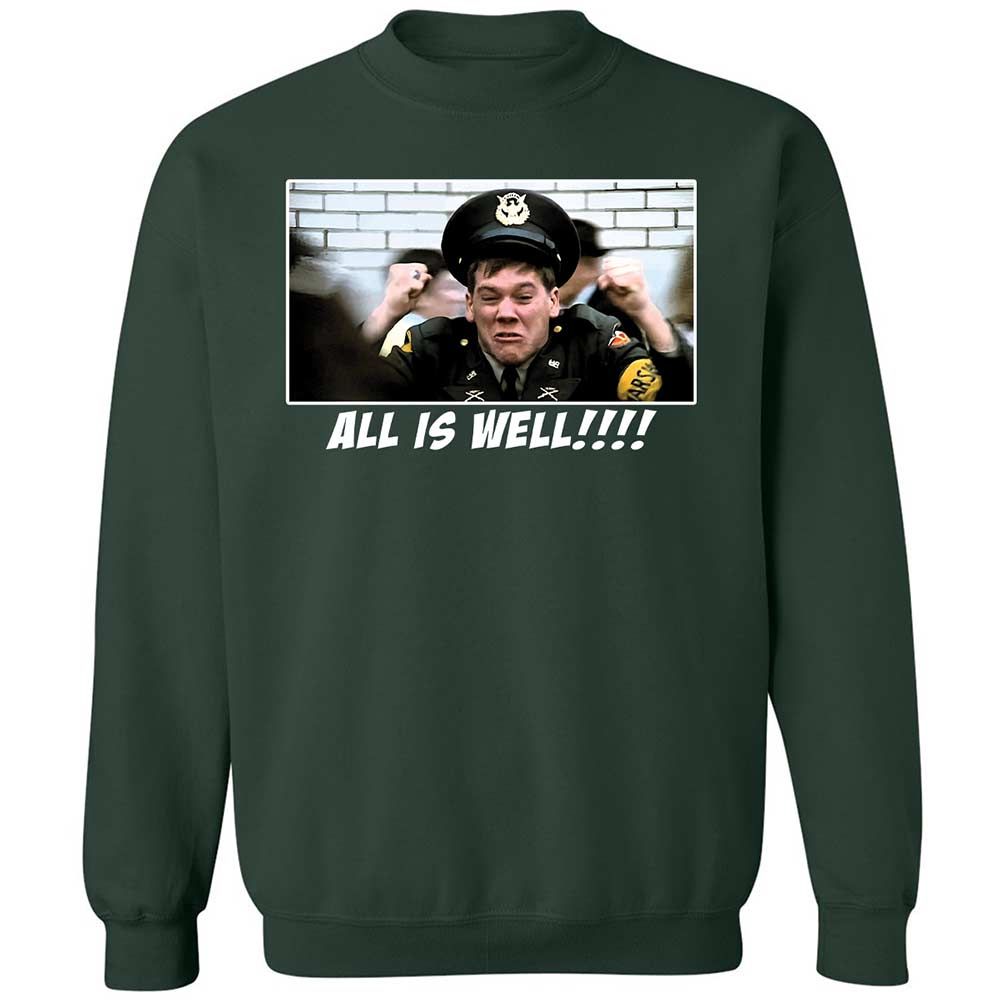 Classic Unisex Sweatshirt - VXBWUX97 - Forest Green - 5