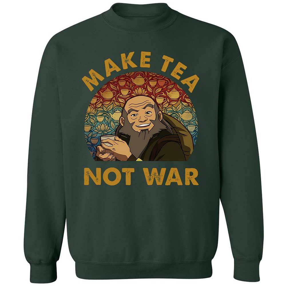 Classic Unisex Sweatshirt - RUJVYKRA - Forest Green - 5