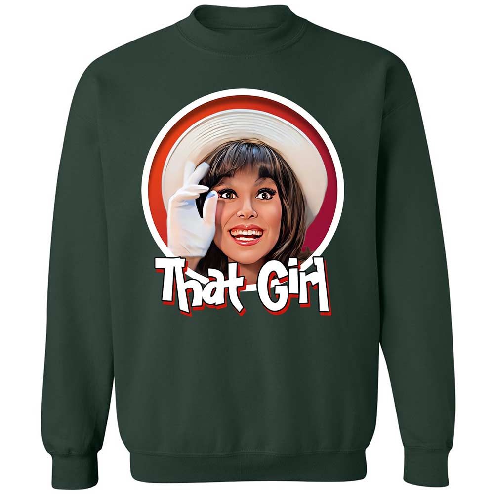 Classic Unisex Sweatshirt - KURSQHSX - Forest Green - 5