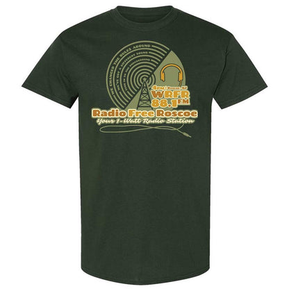 Radio Free Roscoe - Forest Green - 5