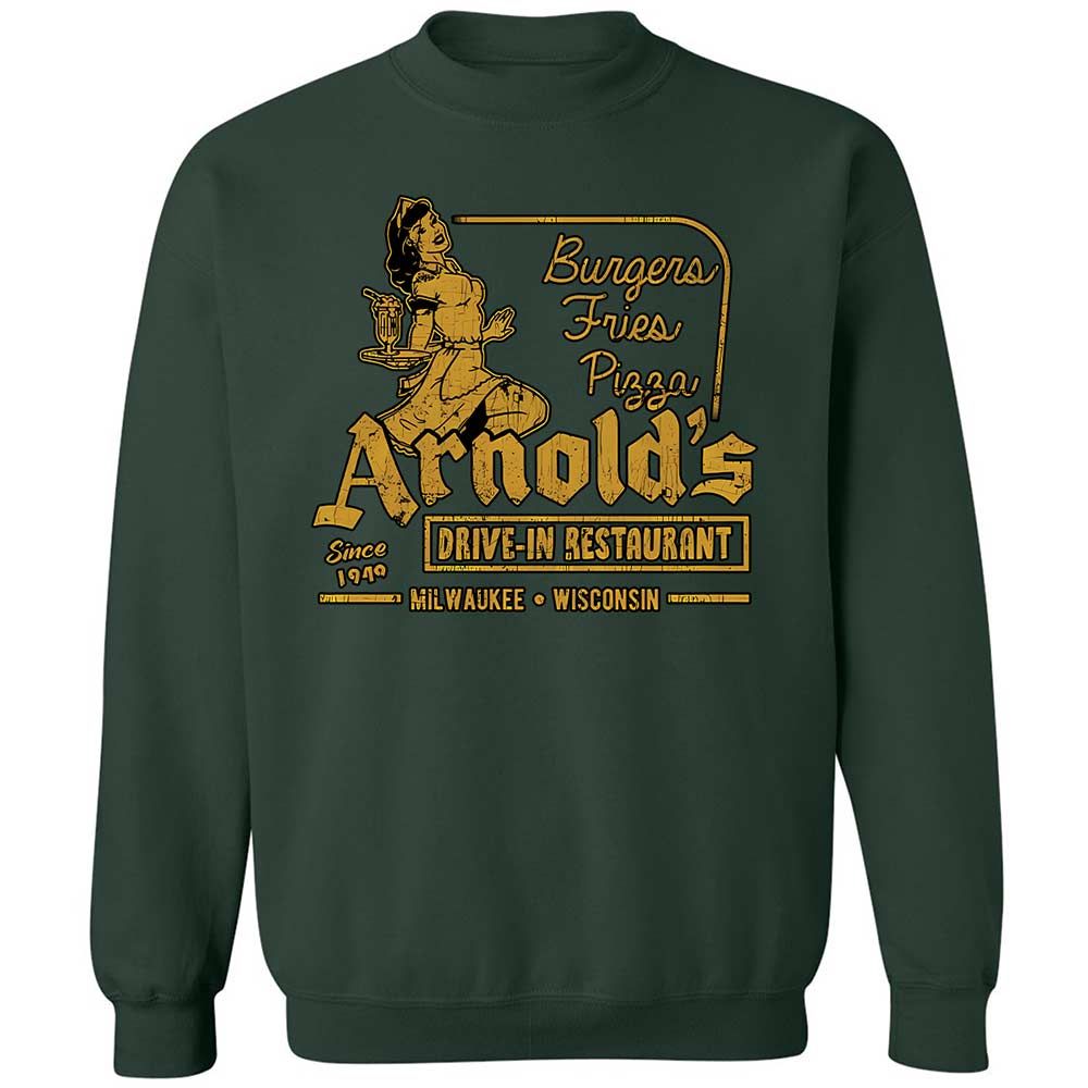 Classic Unisex Sweatshirt - VLFYXTDF - Forest Green - 5