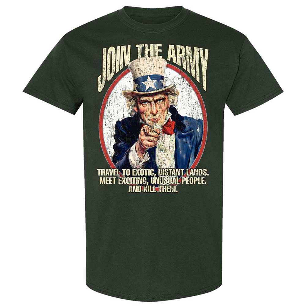 Join The Army - Forest Green - 5