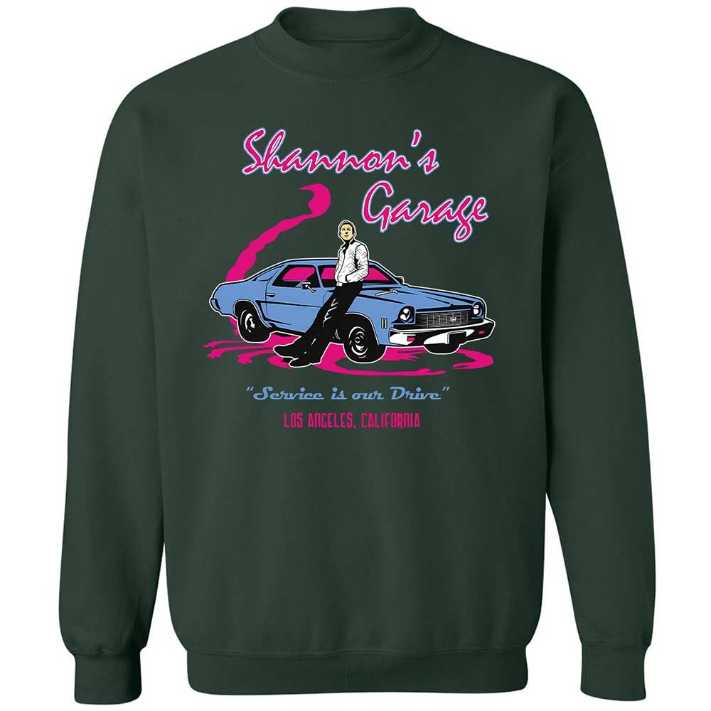 Shannon's Garage - Forest Green - 5