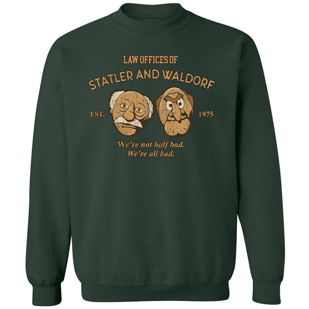 Classic Unisex Sweatshirt - CR2PQKPU - Forest Green - 5
