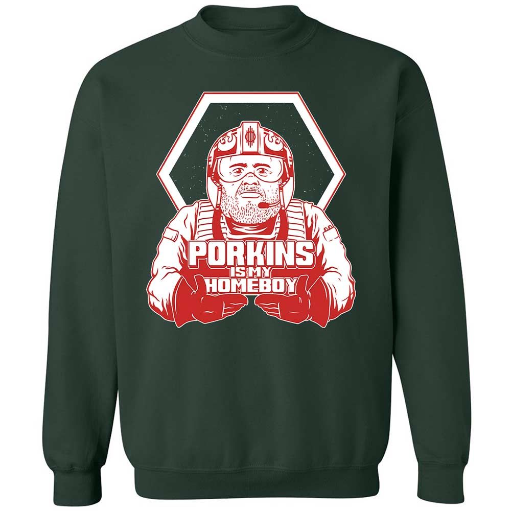 Porkins Is My Homeboy - Forest Green - 5