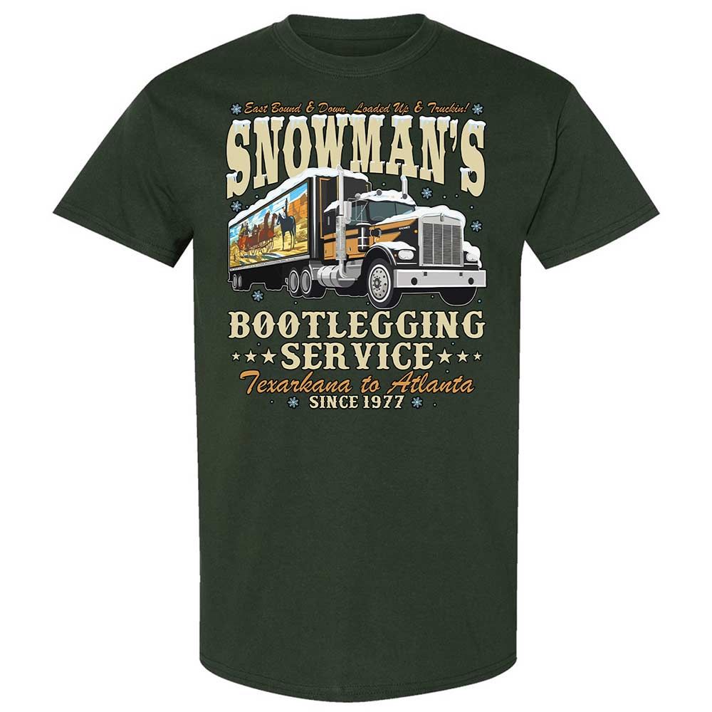 Snowman's Bootlegging Service - Forest Green - 5