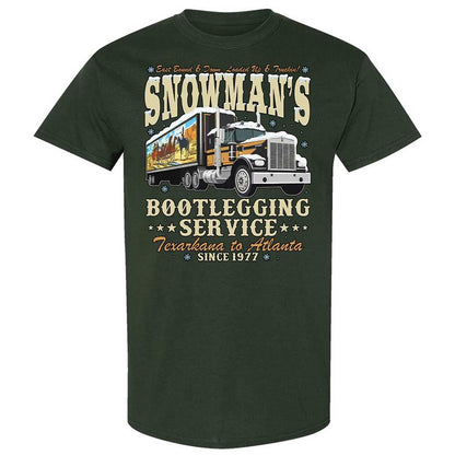 Snowman's Bootlegging Service - Forest Green - 5