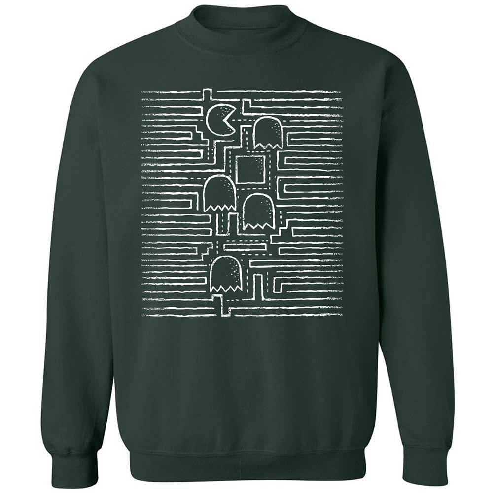 Classic Unisex Sweatshirt - 3Q3TPVRH - Forest Green - 5