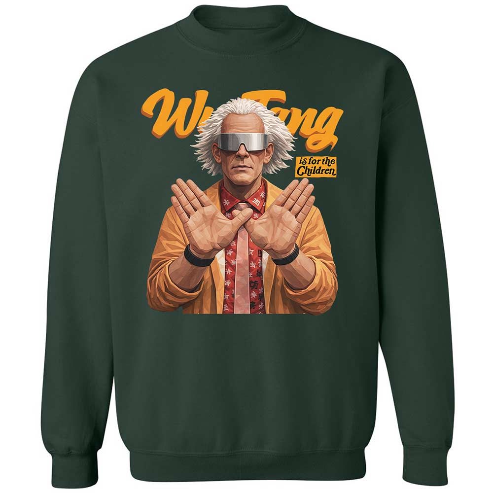 Classic Unisex Sweatshirt - Black - Forest Green - 5