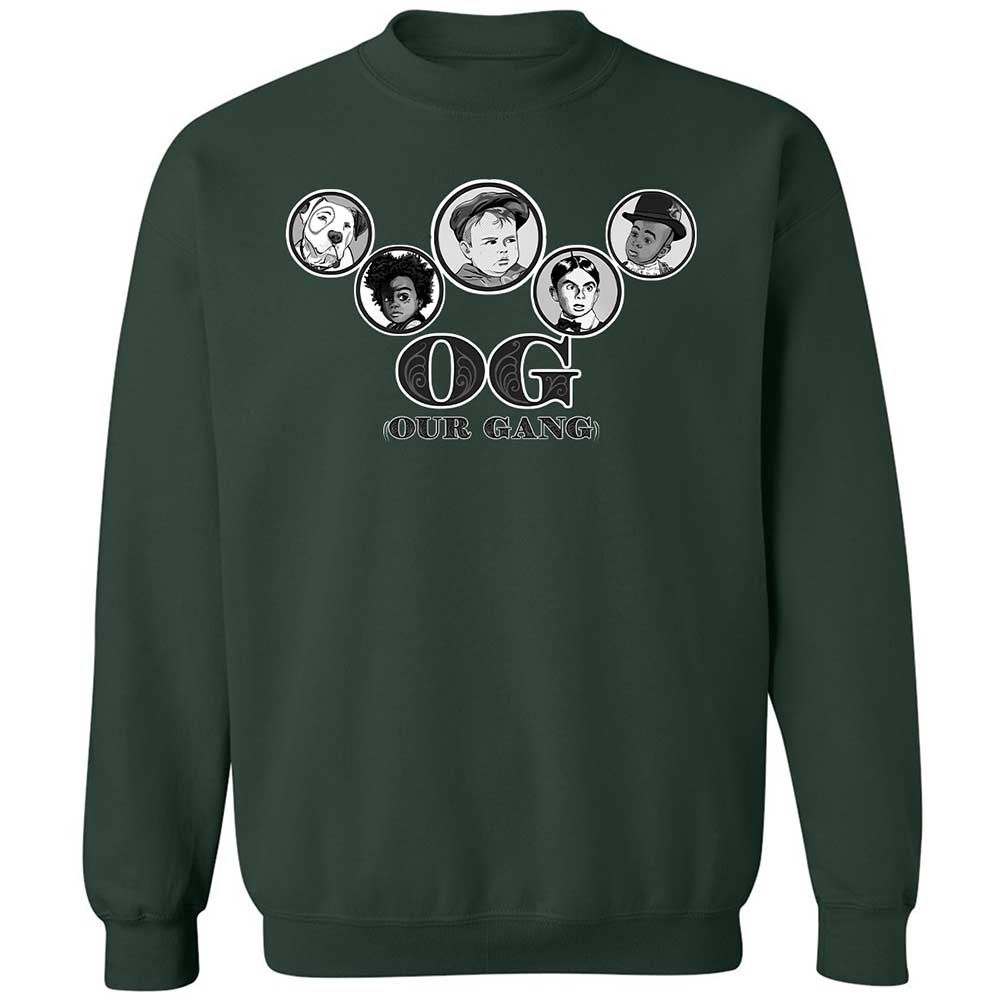 Classic Unisex Sweatshirt - 7LN848YC - Forest Green - 5