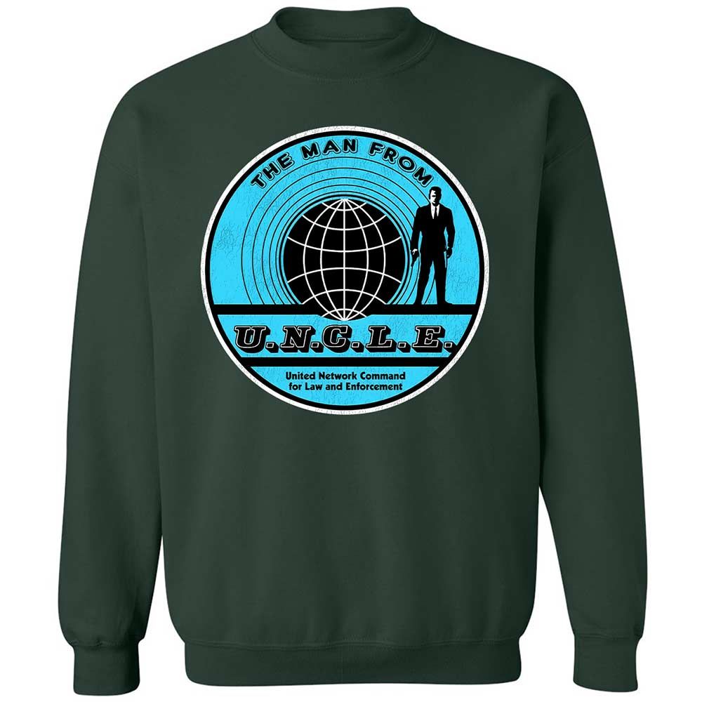 Classic Unisex Sweatshirt - 4WUD46VB - Forest Green - 5