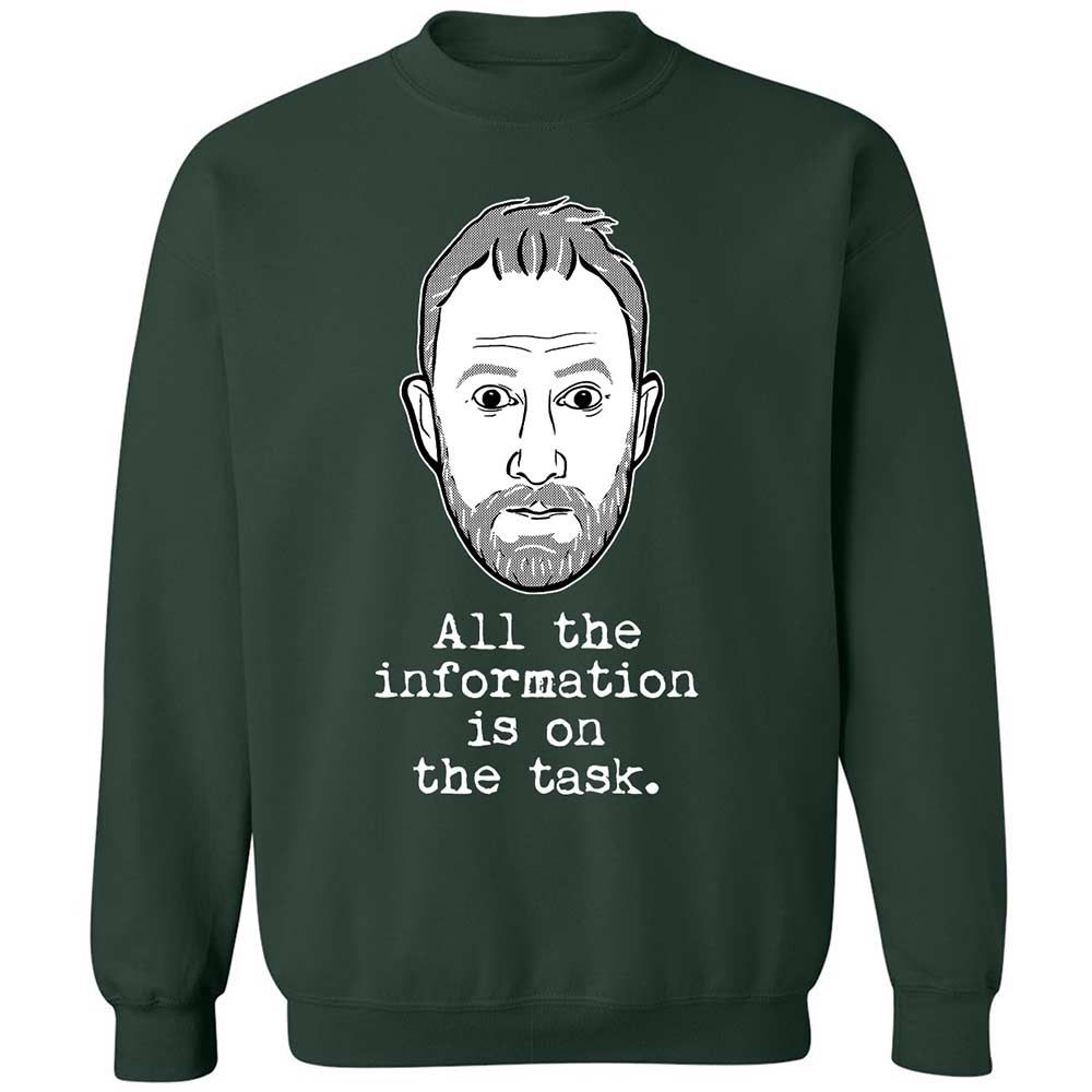 All the information is on the task - Forest Green - 5