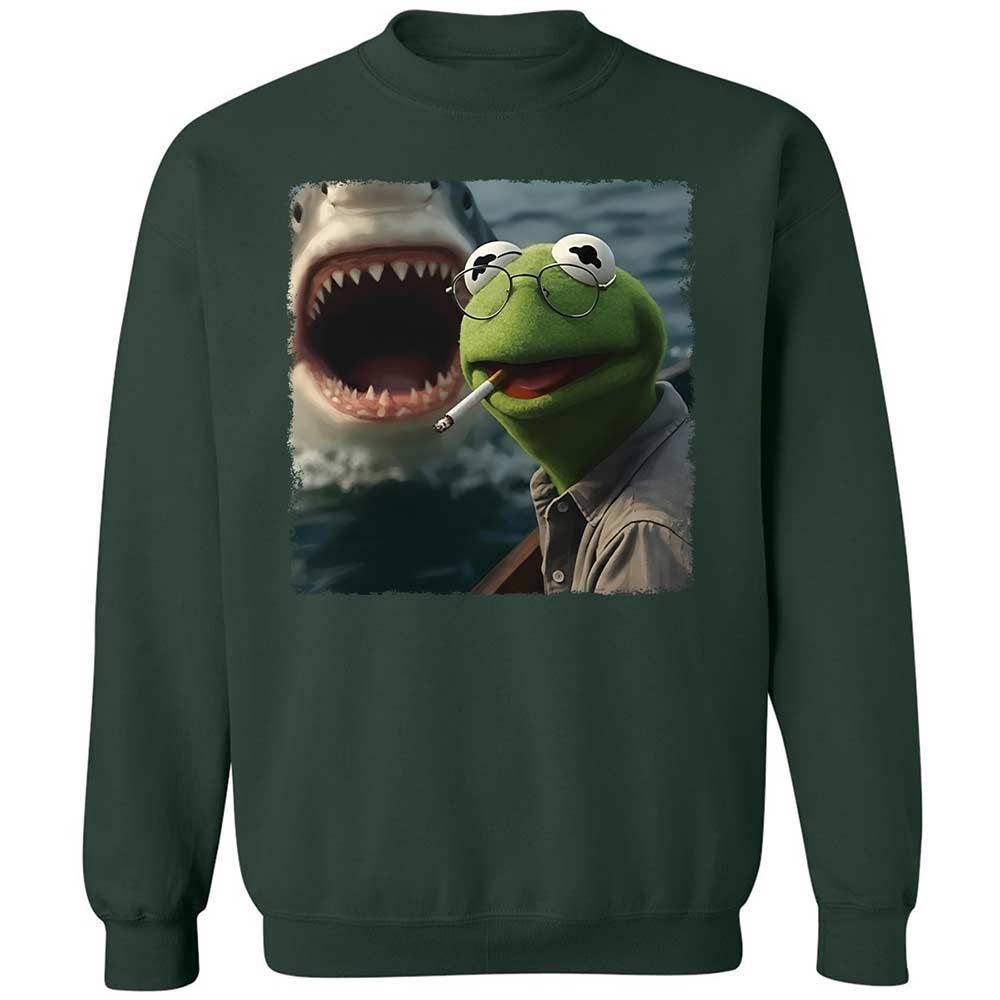 Classic Unisex Sweatshirt - B4UXAXHK - Forest Green - 5