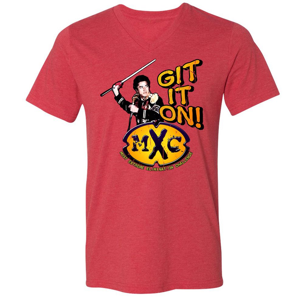 Git it on on worn - Heather Red - 5