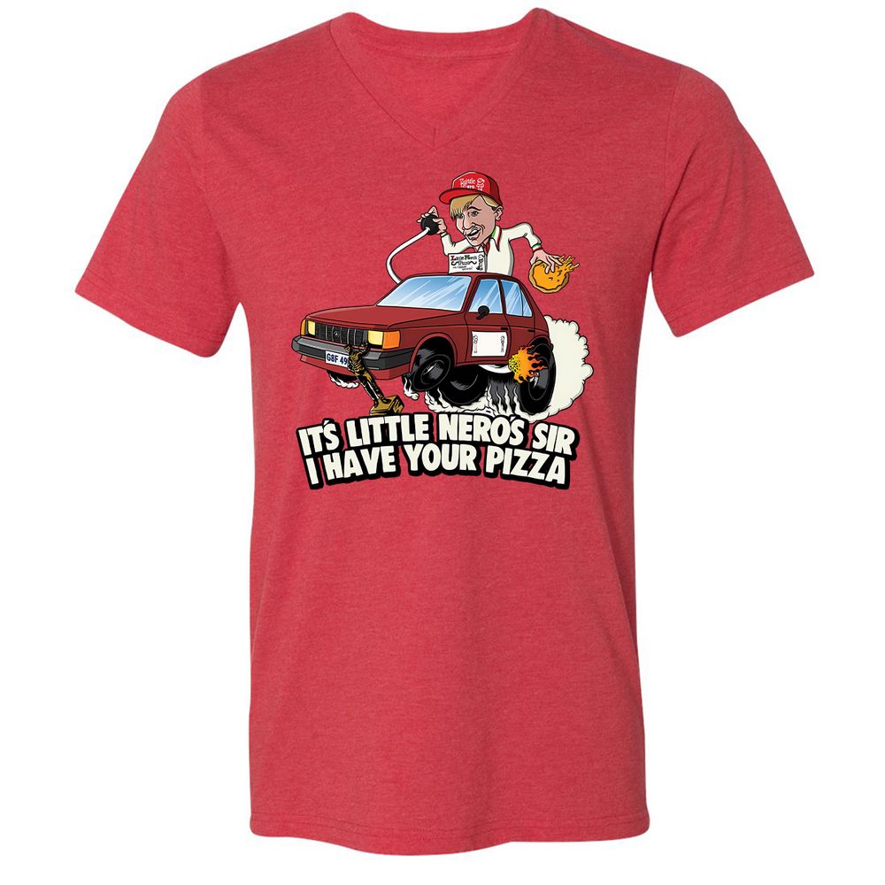 Little Nero's I have your pizza! - Heather Red - 5
