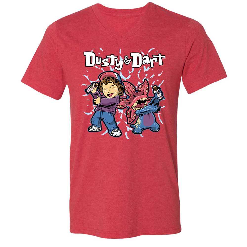 Dustin and Dart - Heather Red - 5