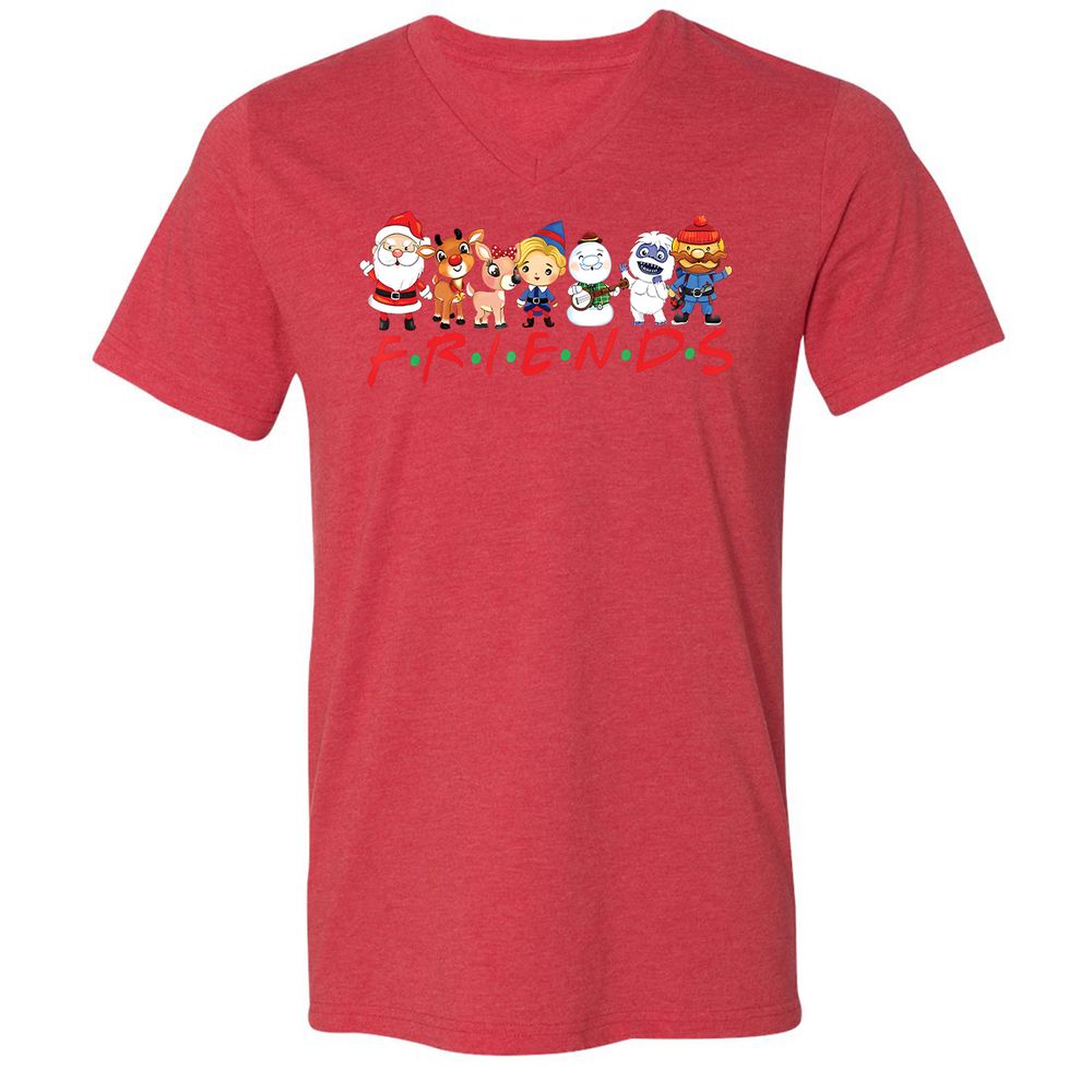 Friends Christmas - Heather Red - 5