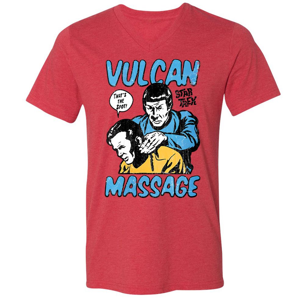 Vulcan Massage - Heather Red - 5