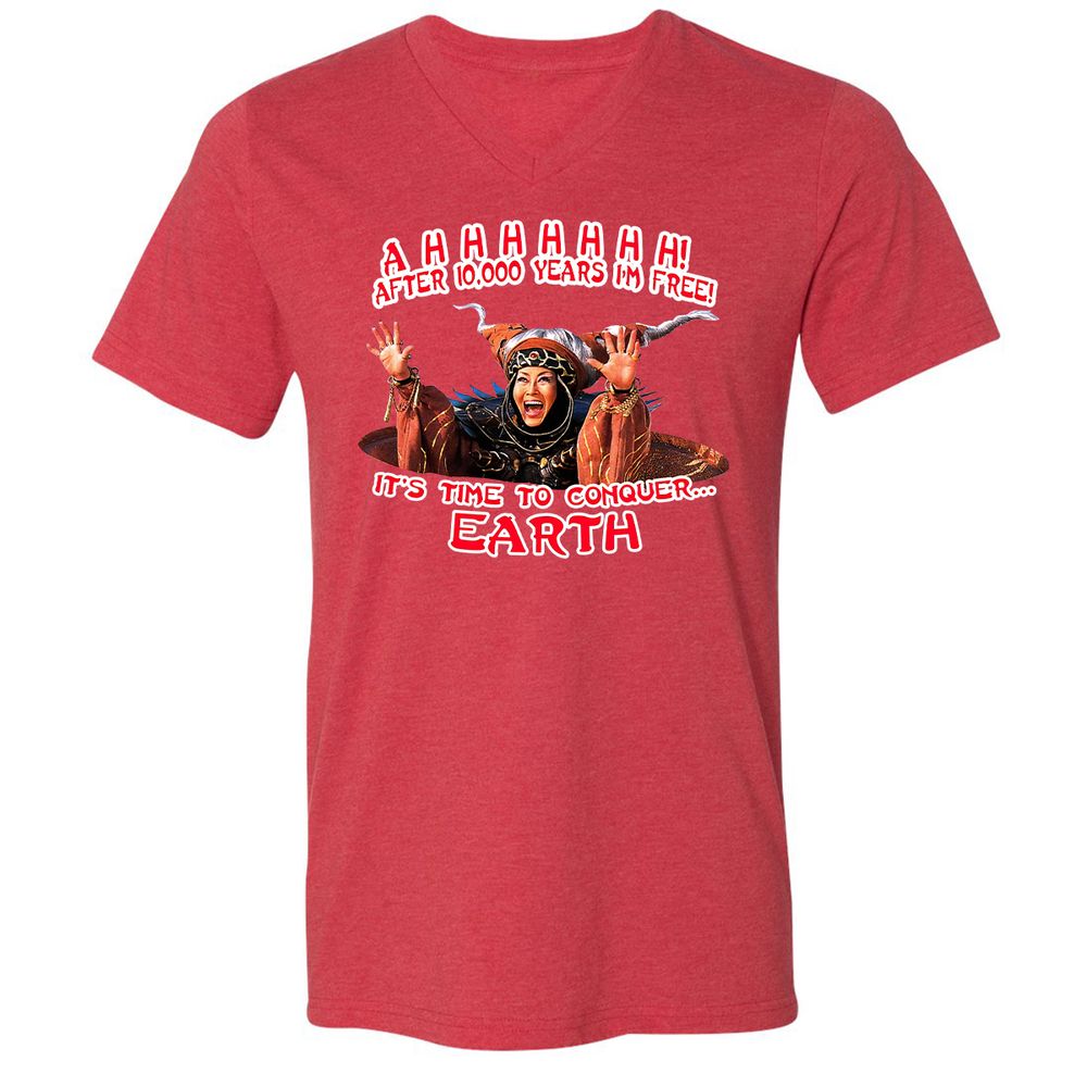 Retro Rita Repulsa MMPR - Heather Red - 5