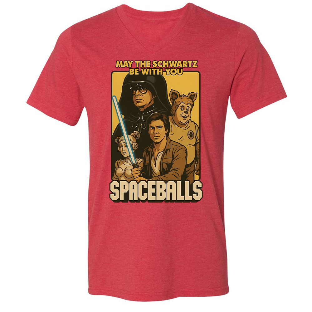 May the Schwartz Be With You - Heather Red - 5