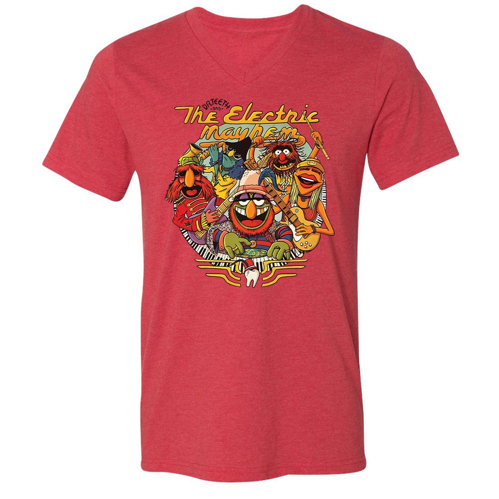 Muppets Band - Heather Red - 5