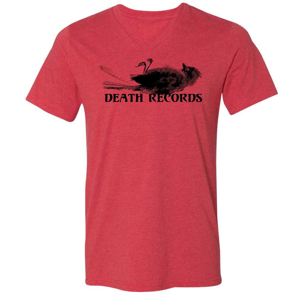 Unisex V-Neck T-Shirt - NDAY8W2E - Heather Red - 5