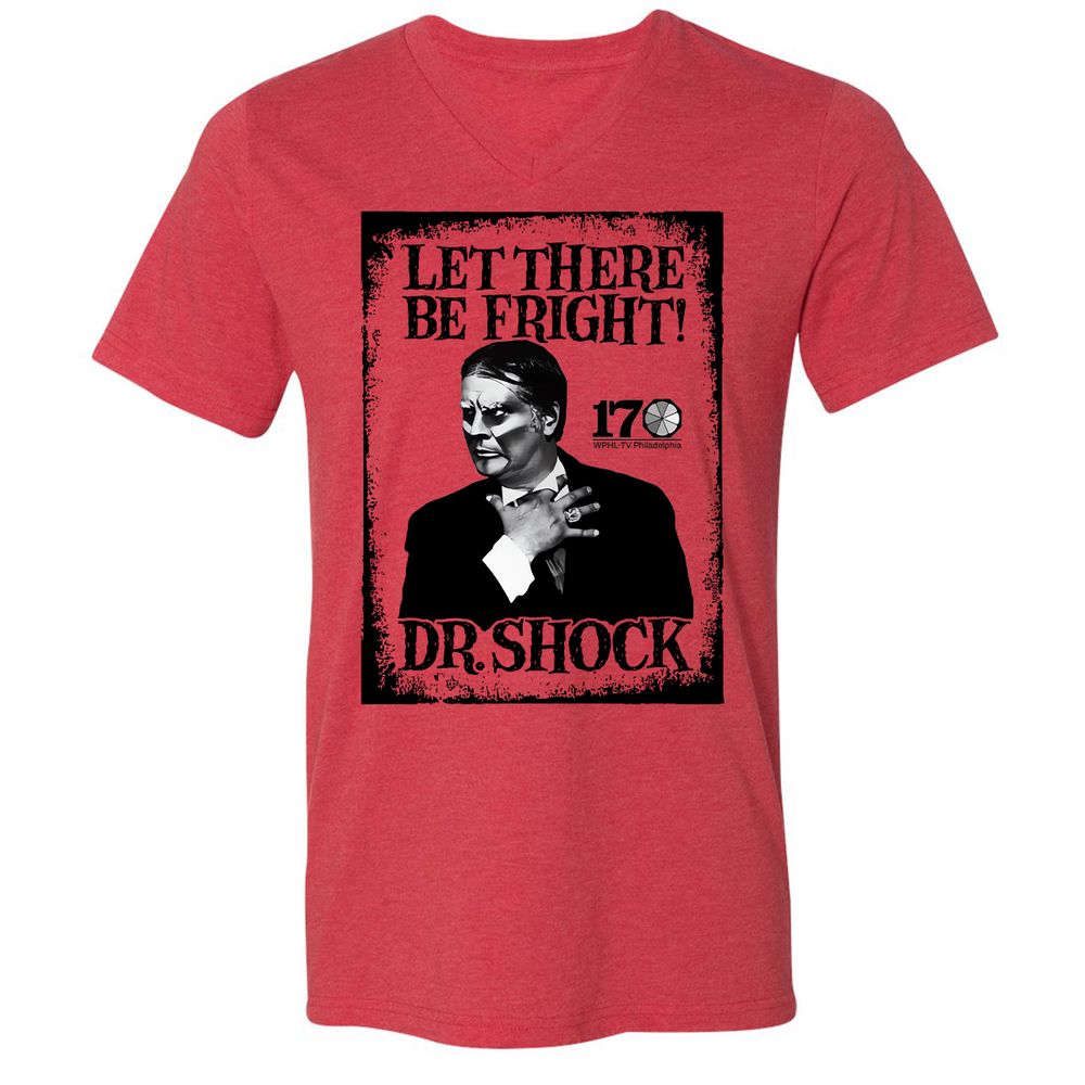 Unisex V-Neck T-Shirt - TA2TA83F - Heather Red - 5