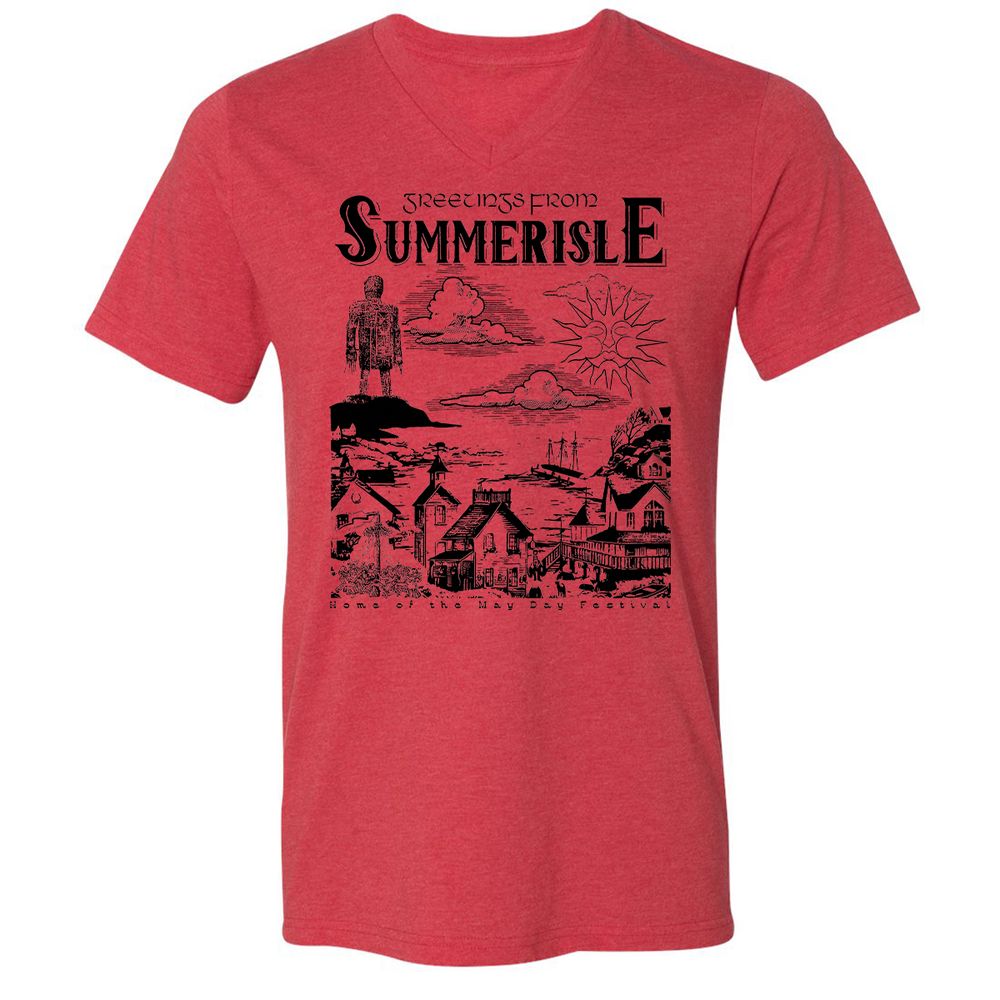 Greetings From Summerisle - Heather Red - 5