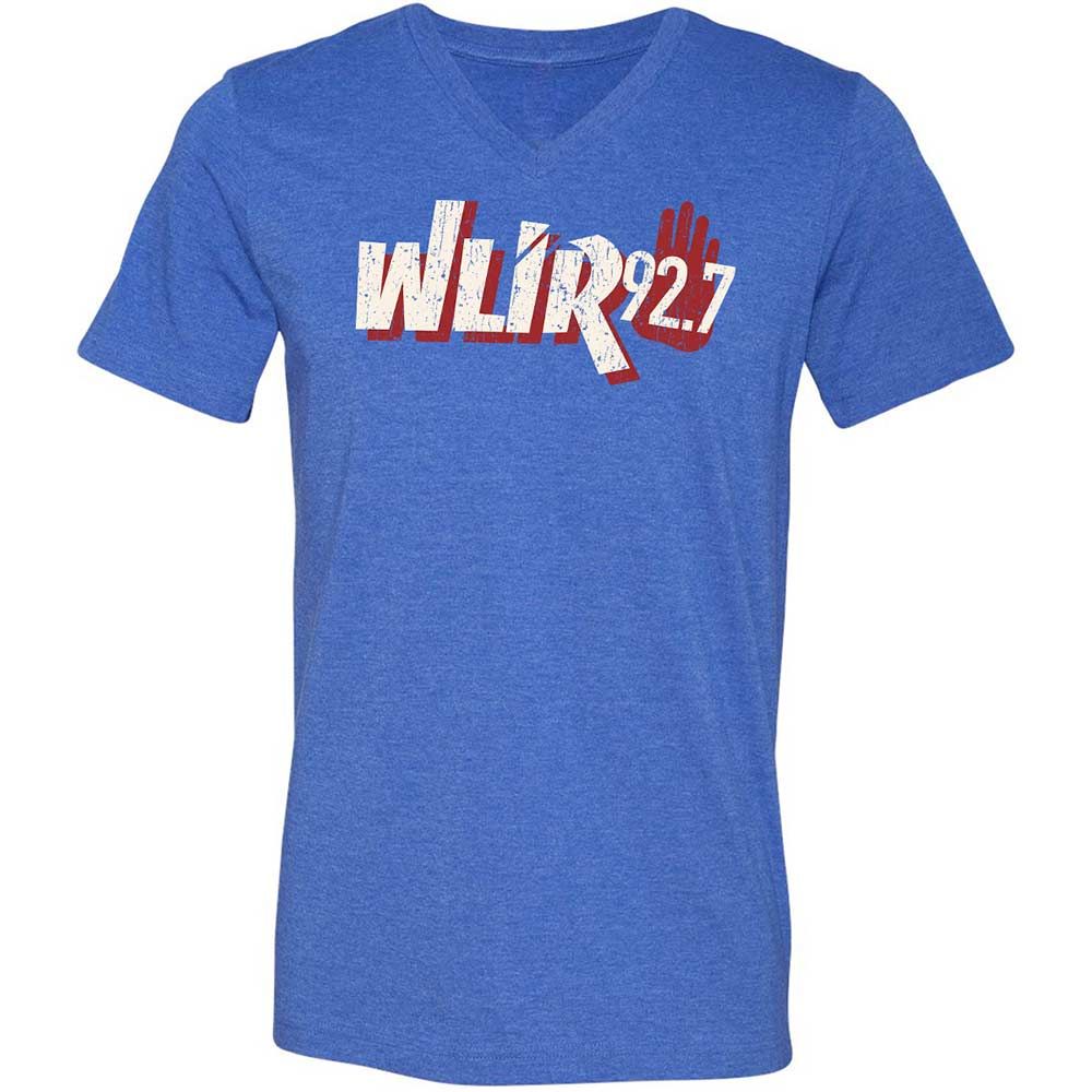Unisex V-Neck T-Shirt - K6HW8WC5 - Heather True Royal - 5