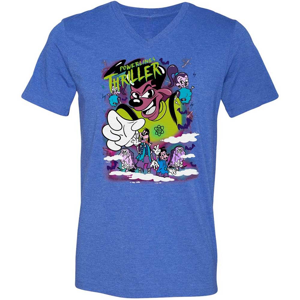 Vintage Pop Cartoon Horror Mashup - Heather True Royal - 5