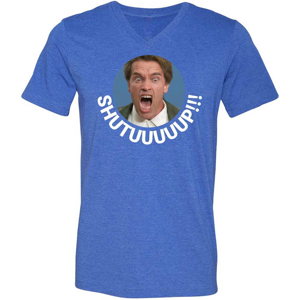 Unisex V-Neck T-Shirt - LFE3XA4A - Heather True Royal - 5