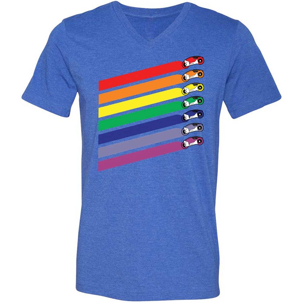 Race The Rainbow - Heather True Royal - 5