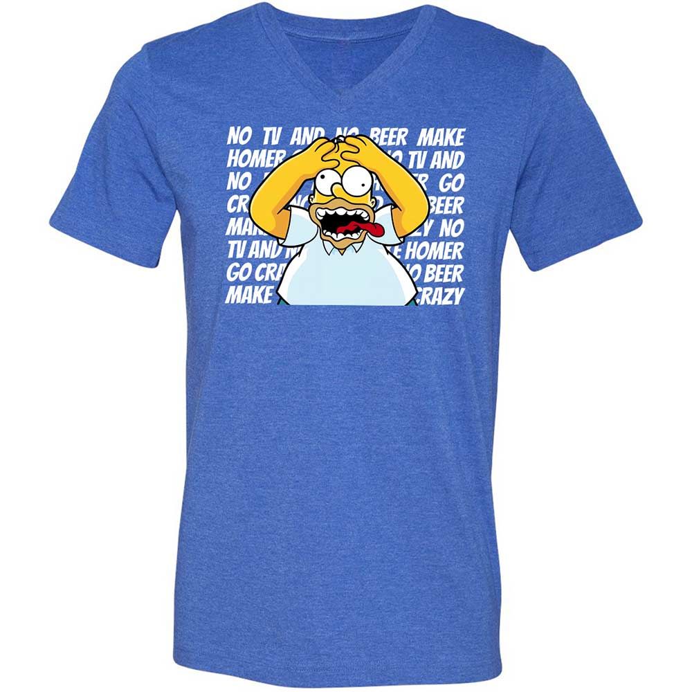 No TV and No Beer Make Homer Go Crazy - Heather True Royal - 5