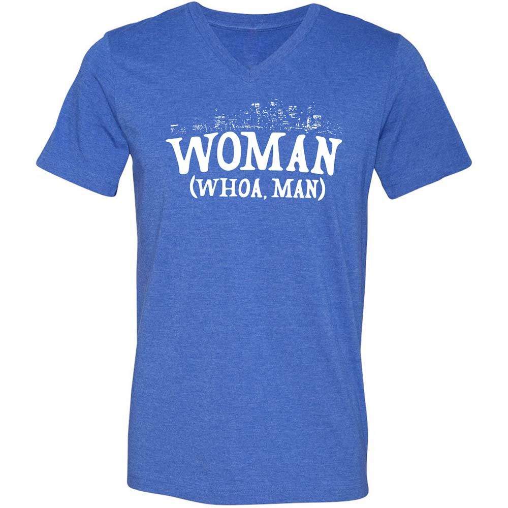 Woman - Whoa, Man - Heather True Royal - 5